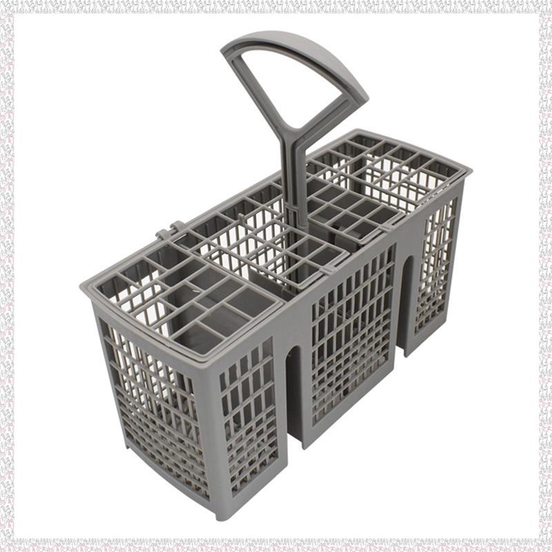(PTJF) Universal Dishwasher Cutlery Basket Replacement, with Removable Handle, Dishwasher Utensil Holder for and