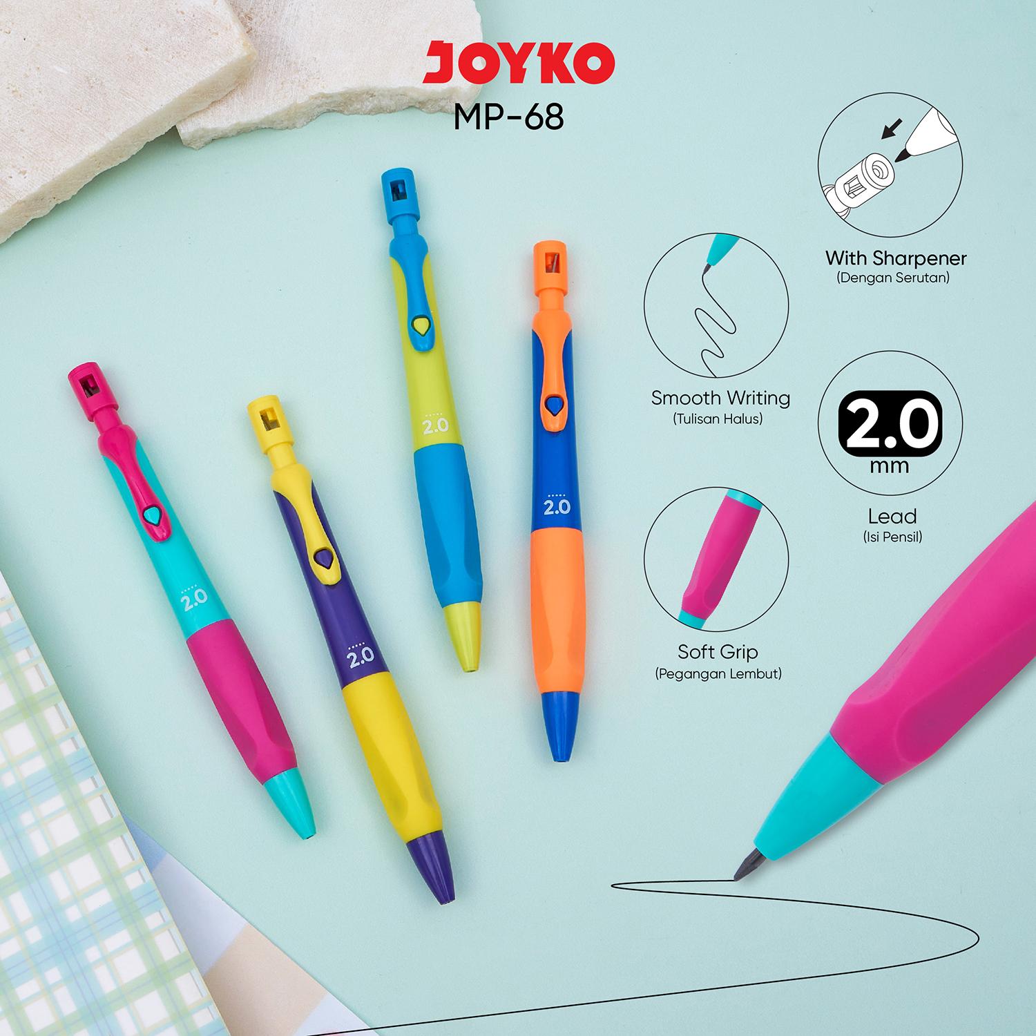 JOYKO Mechanical Pencil Pensil Mekanik MP-68 2.0 mm