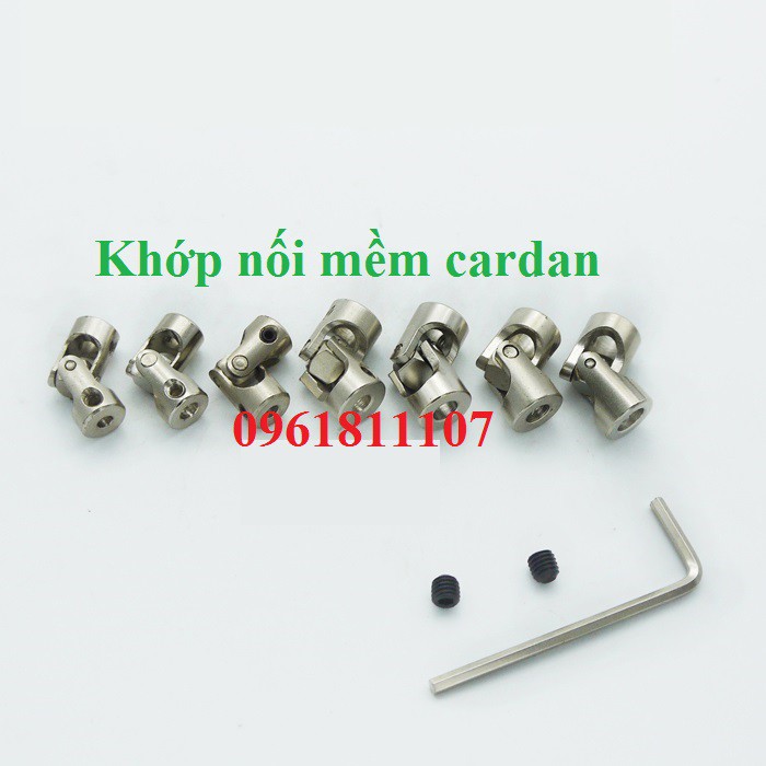 Khớp nối cardan nhiều kích cỡ, khớp cardan, khớp nối trục cardan, khớp nối động cơ, khớp nối motor