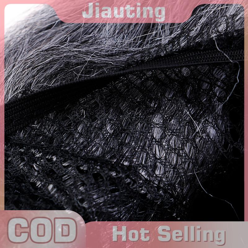 Jiauting Quà Tặng Giáng Sinh AYLMER Tóc Giả Màu Xám Bà Già Bà Cụ Tóc Búi Trang Phục Trang Phục Hóa Trang Bà Mẹ Lớn