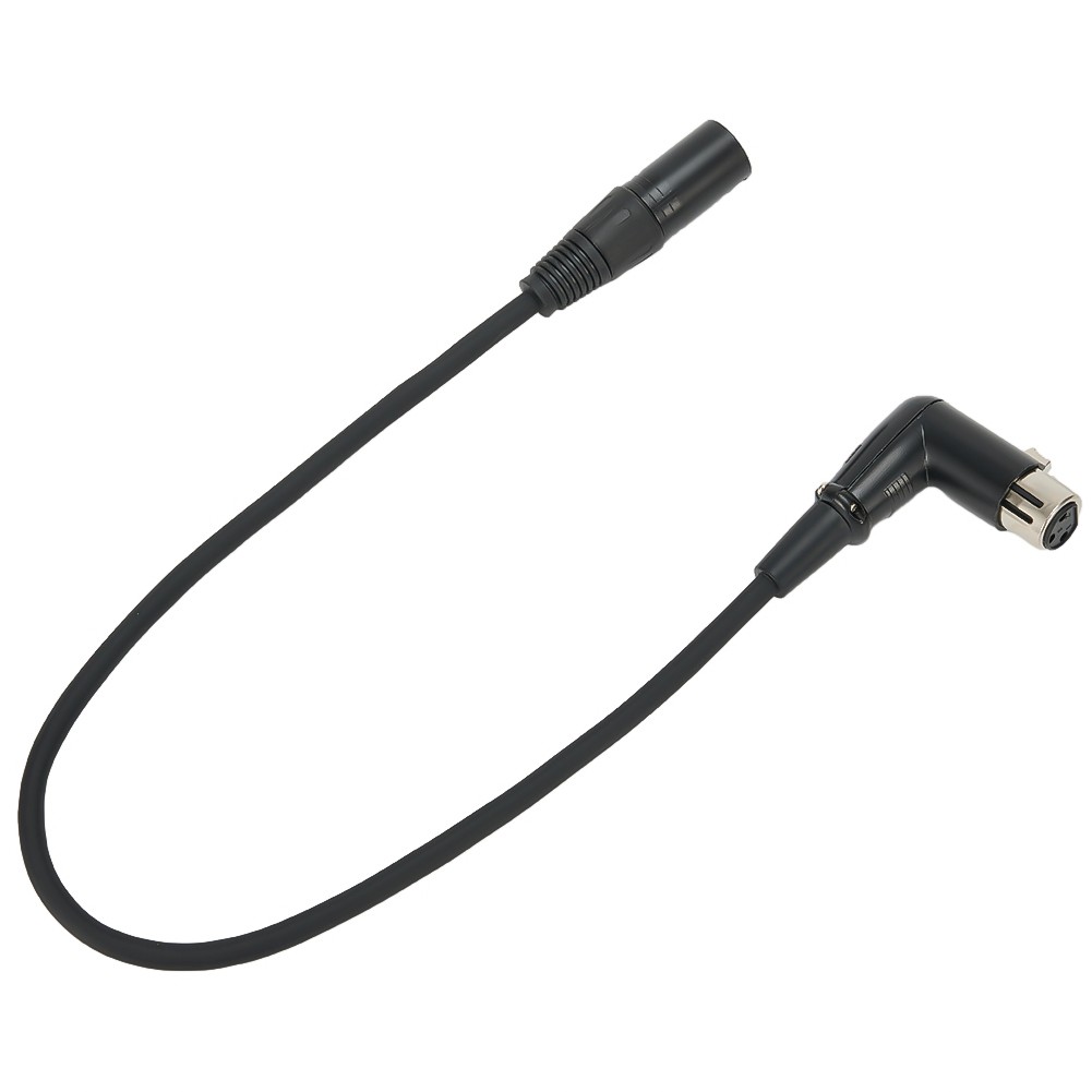 【Bypl】 cấp độ chuyên nghiệp XLR nam sang góc phải nữ 3pin dây âm thanh 50cm trong kho