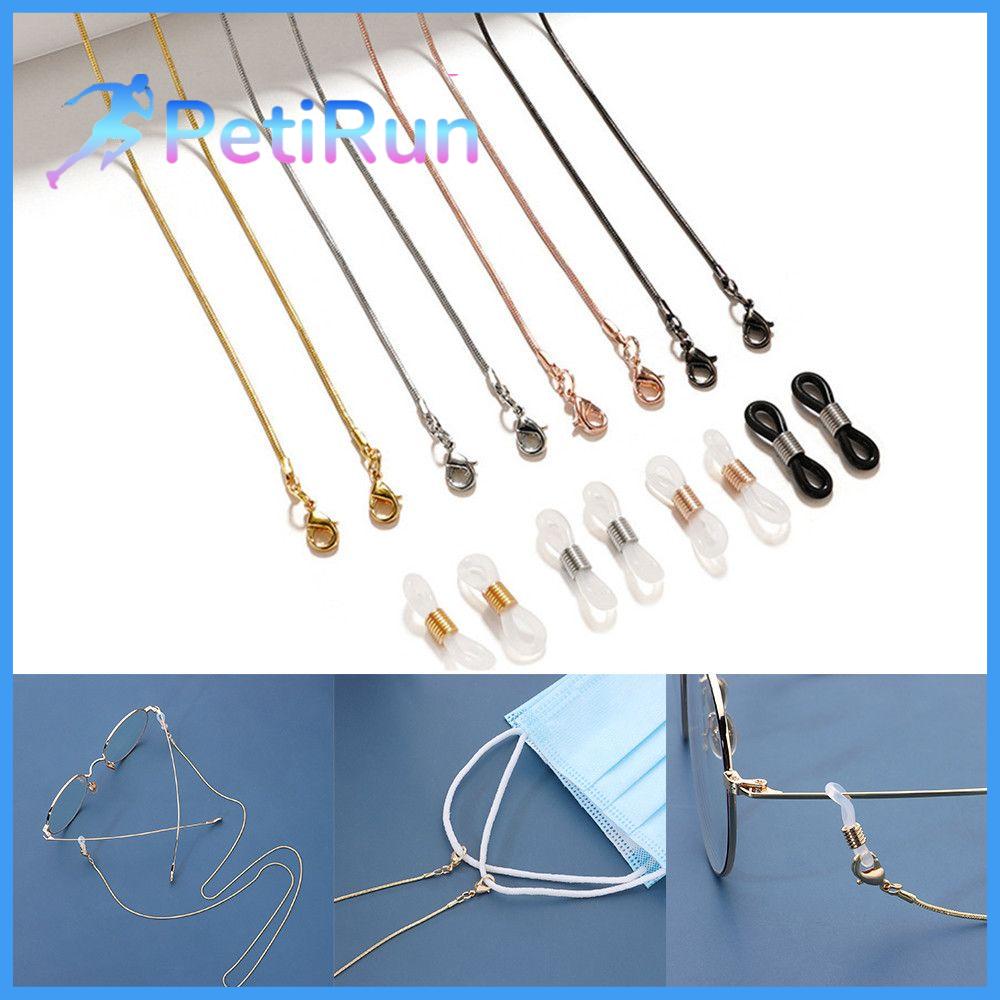 PETIRUN Chống Mất Cổ Chuỗi Dây Đeo Dây buộc Kính Chuỗi Kính Vòng Cổ Kính mắt Dây Chủ Kính mát Dây Đeo