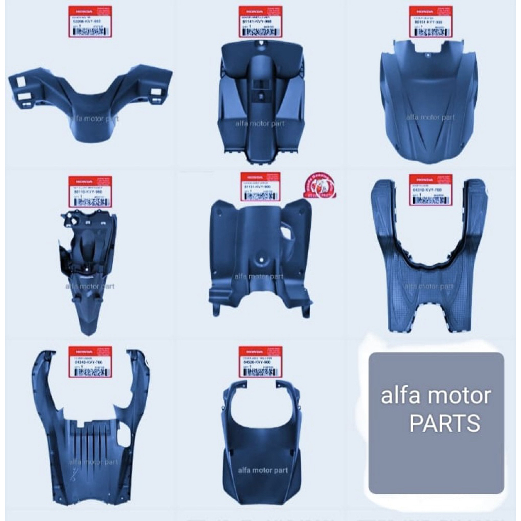 PROMO!!! Full bodi kasar 8 item honda beat karbu 2008-2012 Harga 245,500 rupiah*Gratis Ongkir