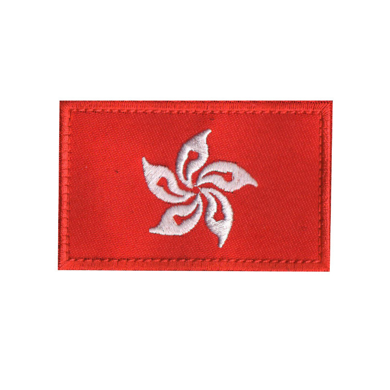 Patch_velcro cờ các nước Châu Á dán quần áo_ba lô