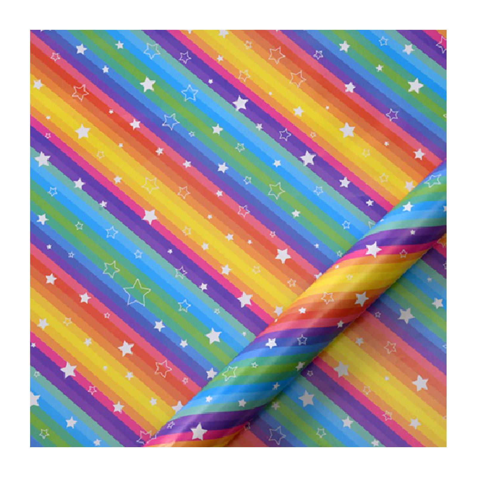 CGS Printed Wrapping Paper (5pcs) - Rainbow Stars