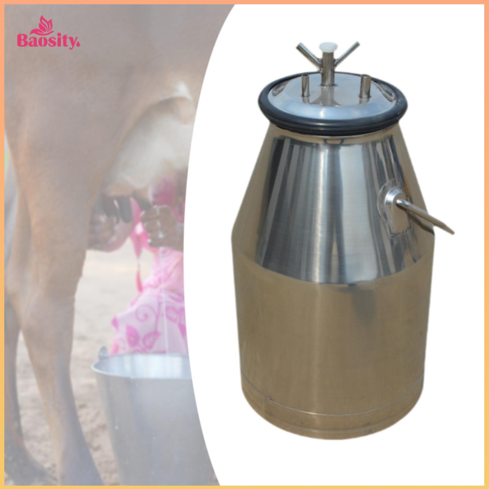 Milking Machine Bucket Storage Barrel Can Multiuse Large Capacity Easy Carrying Practical Milk Bucket for Cow Accessories ราคา 6,173 บาท*ส่งฟรี