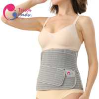 ToughMomma Venus Nano Bamboo Charcoal Recovery Postpartum Belly Binder With Back Support