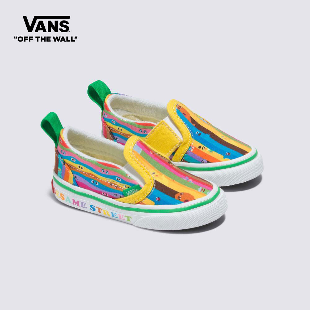 Rainbow vans hot sale baby shoes