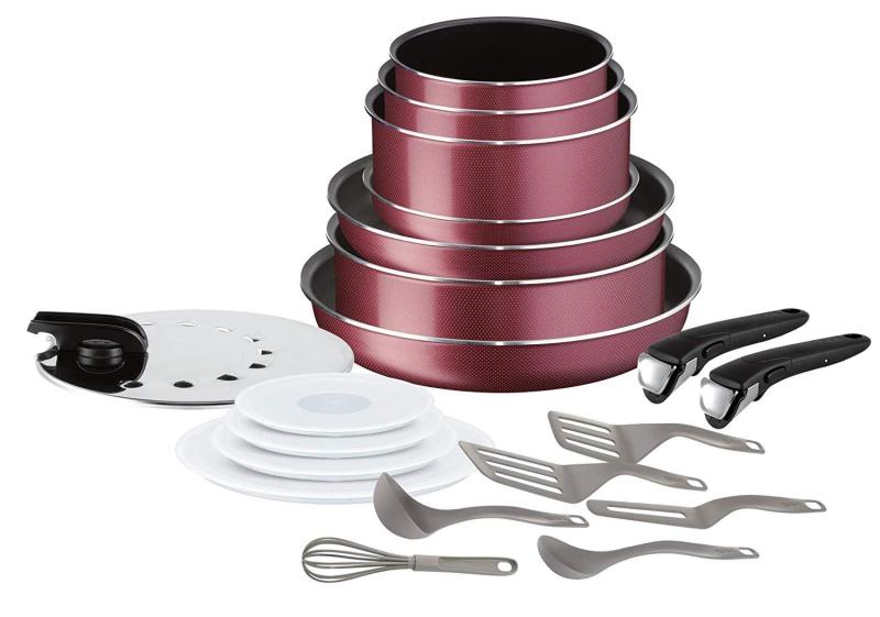 Tefal ingenio essential 20pc limited edition. Red Singapore