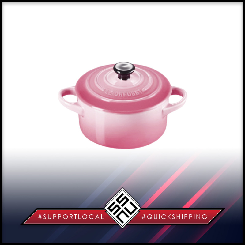 SSNU208 Le Creuset Stoneware Petite Mini Round Casserole 10 cm Rose Quartz Singapore
