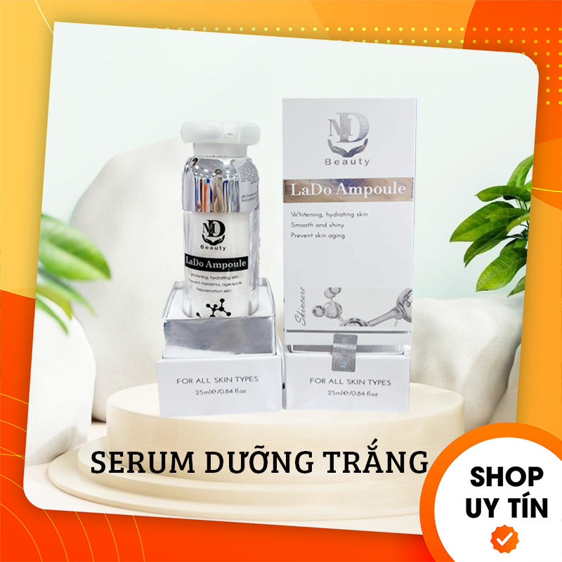 [Chính Hãng] Tinh Chất Dưỡng Trắng Da Lado Ampoule MD Beauty