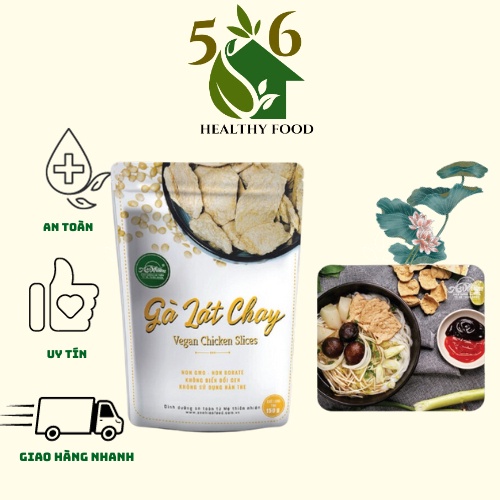 Gà lát chay an nhiên an nhiên 150g, thịt chay, thực phẩm chay dinh dưỡng