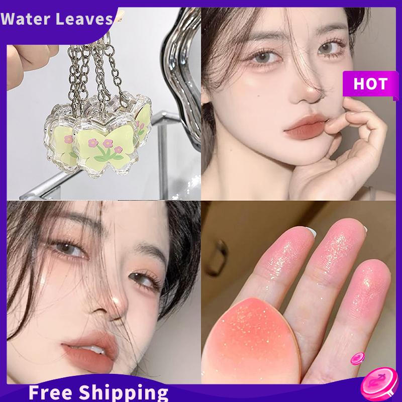 [Water]Hot Sale Freeshipping Cappuvini bướm rắn Phấn mắt Highlighter đa chức năng chống thấm mồ hôi làm sáng má Rouge màu nude mỹ phẩm - 3