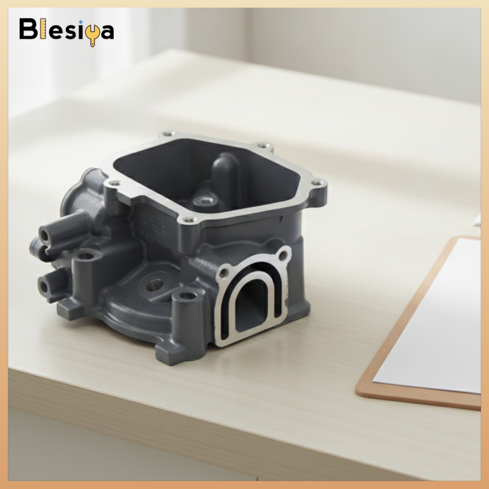 Blesiya Cast Outboard Cylinder Head Compatible Engine Cylinder Head High-Quality Hardware Long-Lasting for Boat Owners ราคา 7,292 บาท*ส่งฟรี