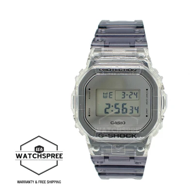 [WatchSpree] [BEST] Casio G-Shock DW-5600 Lineup Special Color Models Semi-Transparent Resin Band Watch DW5600SK-1D DW-5600SK-1D DW-5600SK-1