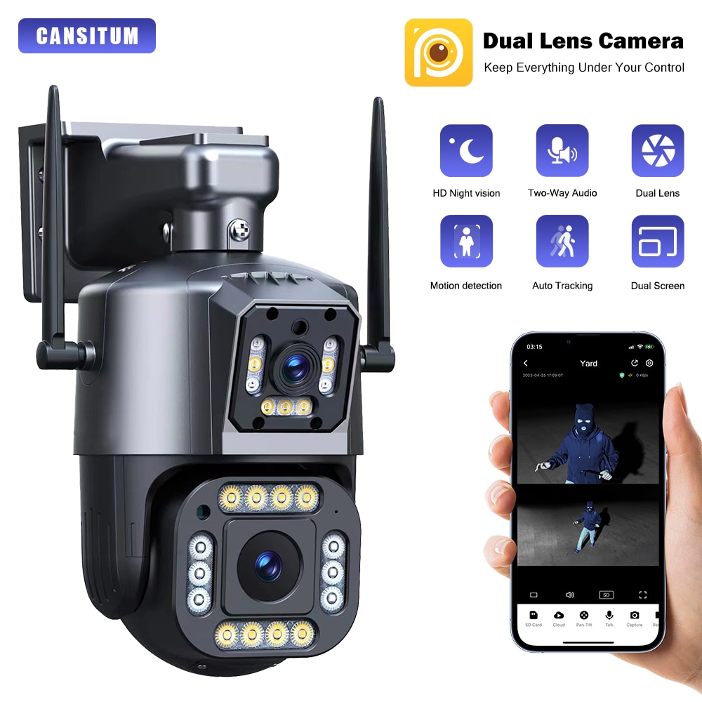 Camera Wifi Siêu Nét Camera 23 Led Hd Pro Camera An Ninh IP Wifi Hd 8MP Giá Tốt 2023 Xoay 360 Độ Đàm Thoại 2 Chiều Theo Dỗi Đối Tượng Camera Zoom Góc Rộng 5x Đèn Hồng Ngoại Quay Đêm Lên Đến 10m BH 1 Năm.