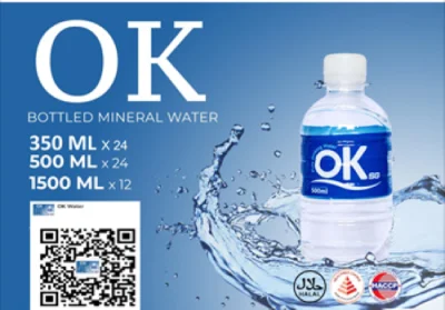 12 x 1500ML OK Pure Drinking Water