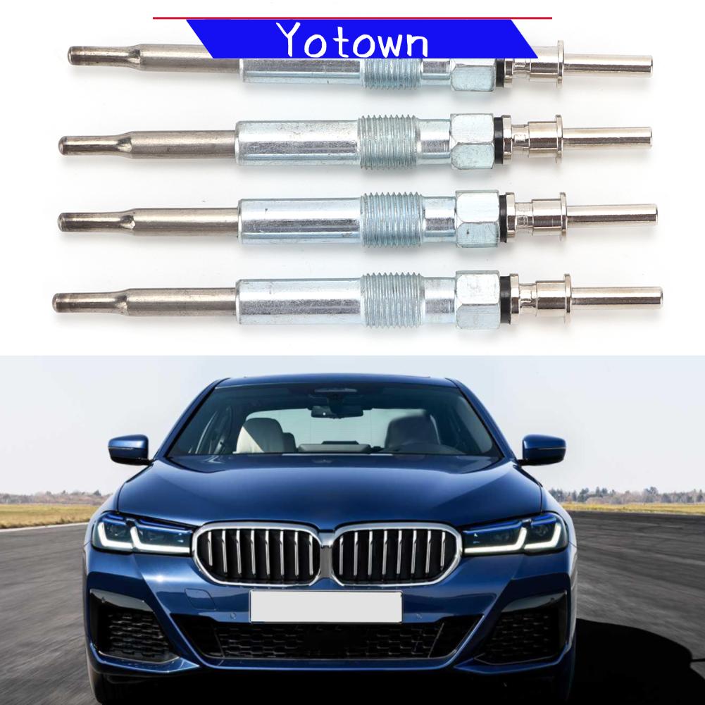 Yotown 0250402002 Phích cắm phát sáng lắp đặt dễ dàng Kim loại để thay thế sửa đổi ô tô cho 1 Series E81 E87 2003‑2011