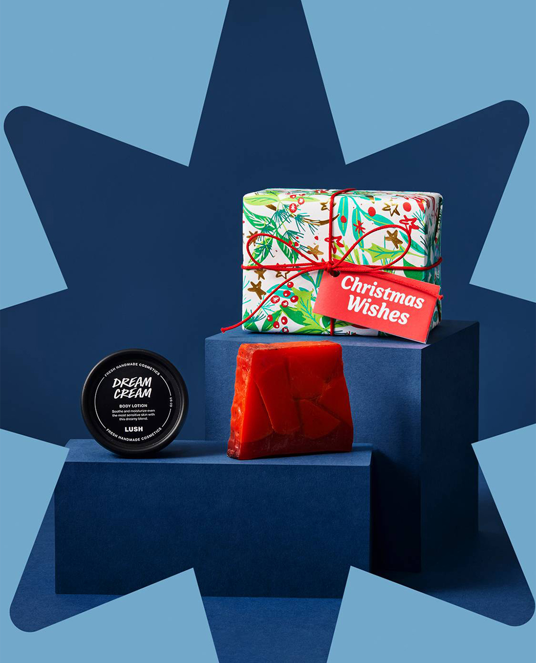 LUSH - Bộ quà tặng Christmas Wishes 62904-00VU-223g