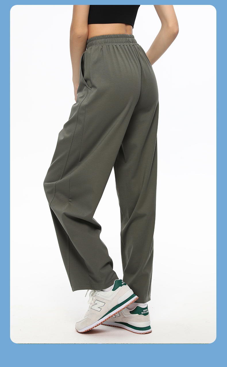 OhSunny Women's Sweat Pants Sunscreen Loose Cooling Breathable Trousers Anti-UV UPF 50+ Slimming Thin Pants · v2