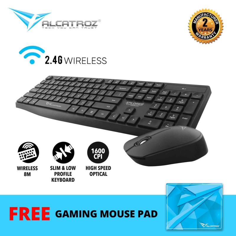 Alcatroz Xplorer Air 6600 2.4G Wireless Keyboard and Mouse Combos Singapore