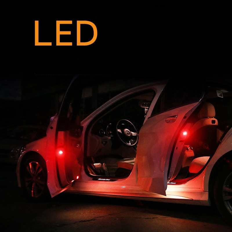 Đèn LED Tín Hiệu Cảnh Báo An Toàn Cửa Xe Chống Va Chạm