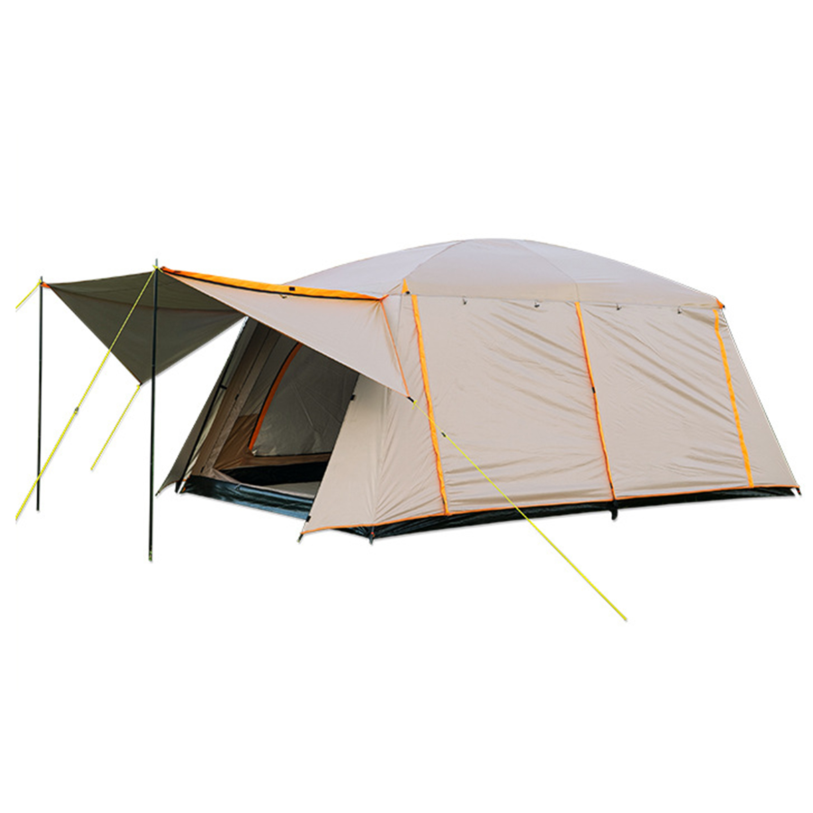 Tienda de campaña portátil impermeable LIXADA de 4 a 6 cabinas con 2 tiendas de campaña de pícnic portátiles para 8 a 12 personas, cabina de 5 a 8 personas, habitaciones Huiop, Buzhi Dieri