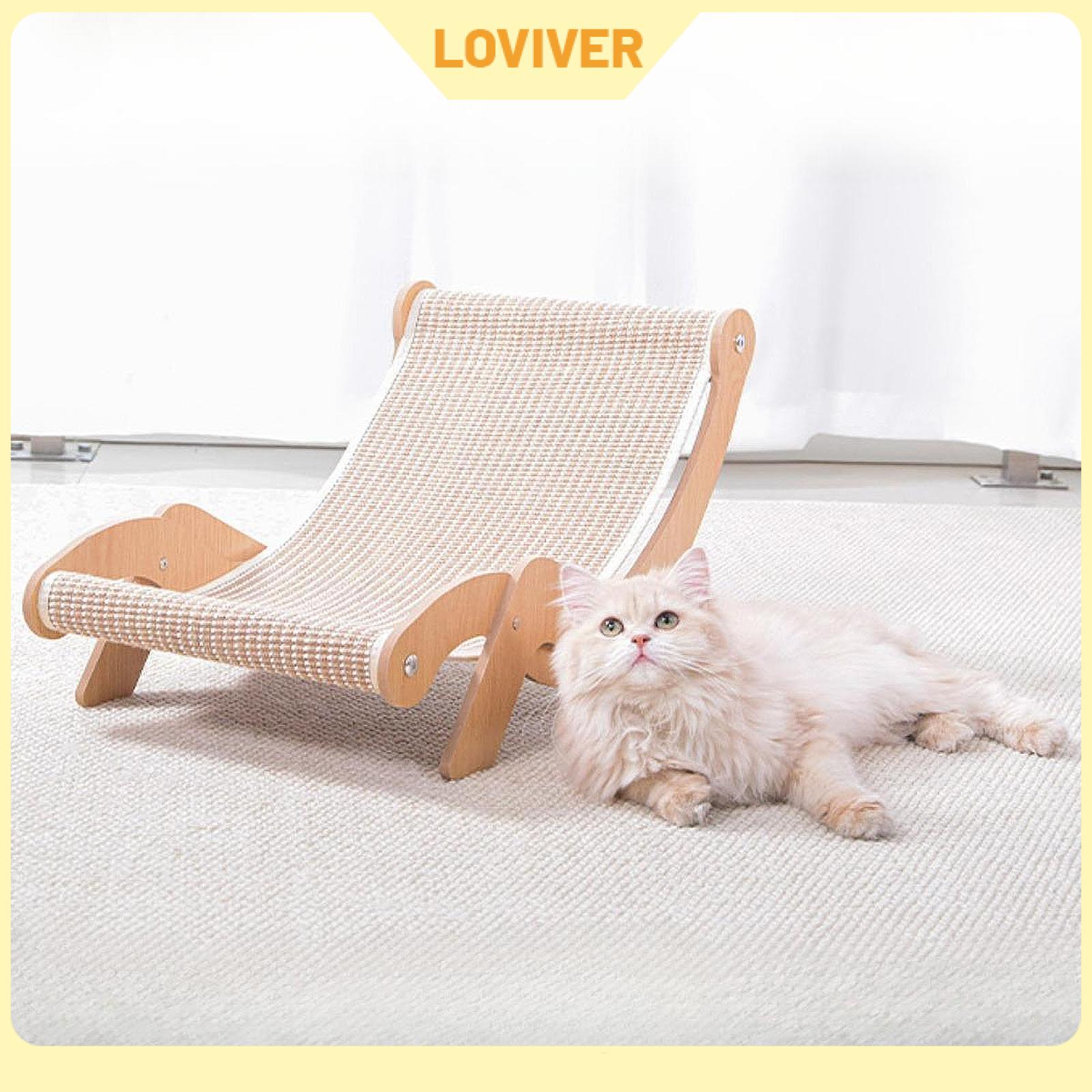 Sisal Cat Scratcher Lounge recliner Nap Spot for Kitten Napping Wear Resistant Reusable Comfortable Multifunctional ราคา 1,757 บาท*ส่งฟรี