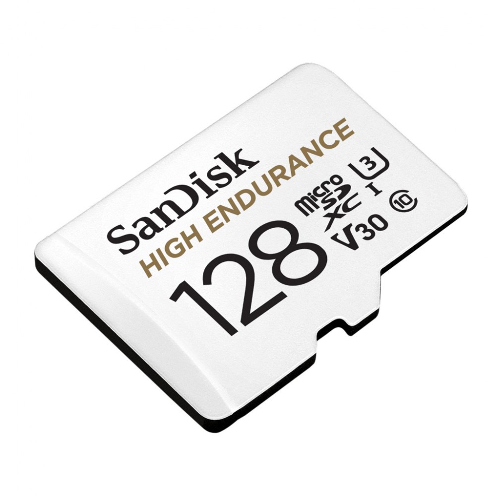 SanDisk High Endurance MicroSD 64GB 128GB SD CardVideo Monitoring UHS-I C10 V30 U3 Memory Card Dash cam CCTV