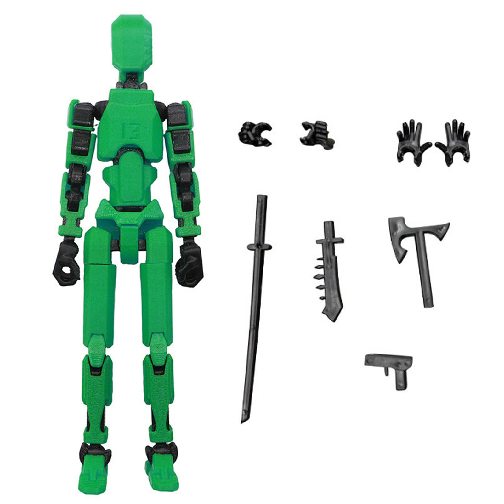 ASTELLA 3d Printed Action Figure Movable Joints Action Figure Transforming