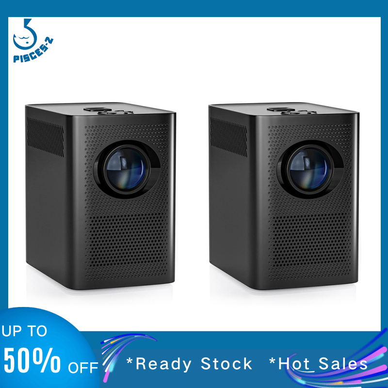 S30 Portable Projector 1280x720P Mini Video Projector With Remote Control Home Video Smart Projectors Wireless WiFi Mini Outdoor Movie Projector For Smart Phones Laptop Tablet ราคา 3,431 บาท*ส่งฟรี