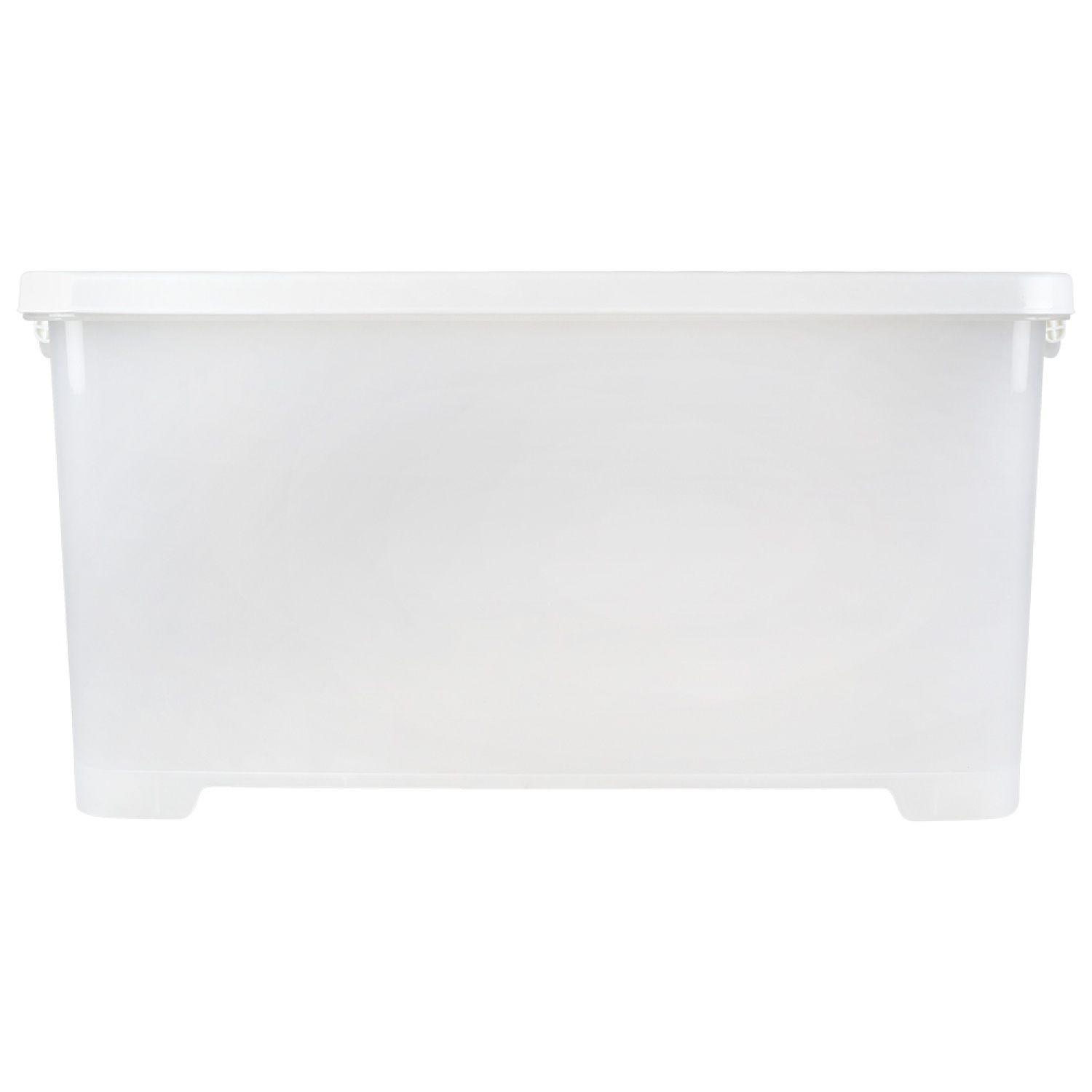 Global House JCJ กล่องสี่เหลี่ยมมีล้อ 50 ลิตร รุ่น 5116 ขนาด 42x63x30.5 ซม. สีใส รับประกันของเเท้! - ยี่ห้อ Nobran ราคา 329 บาท*ส่งฟรี