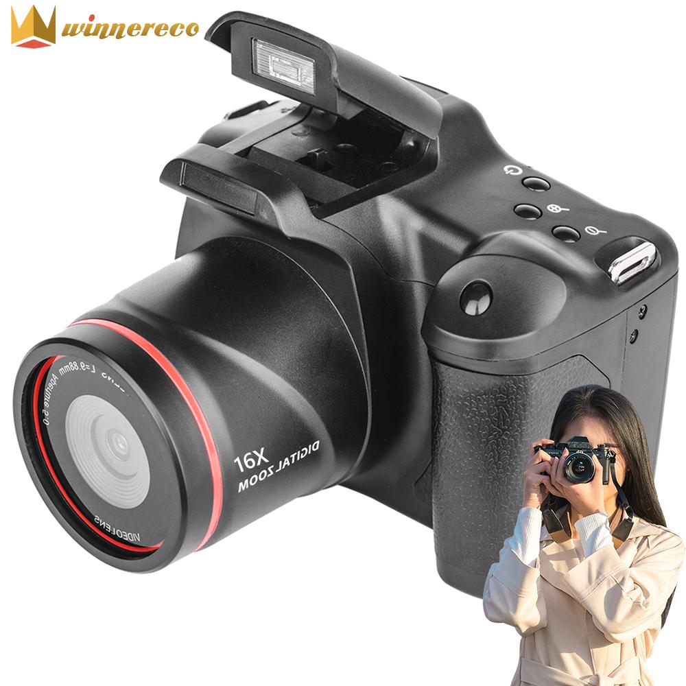 1080P 16MP Digital Camera 16X Zoom Camcorder with 2.4 Inch LCD Screen Video Recorder for Photography and Video ราคา 1,213 บาท*ส่งฟรี