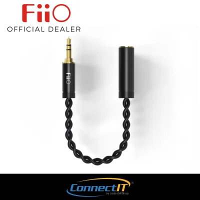 Fiio LL-4.4M 3.5mm Male to 4.4mm Female Balanced Adapter for Connecting 4.4mm Plug Earphone to Audio Gear with 3.5mm Headphone Jack
