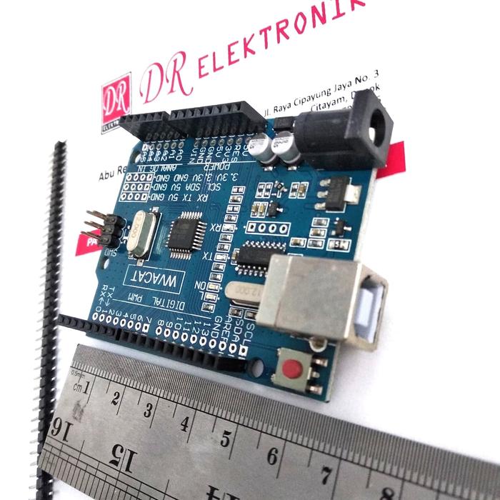 PROMO ARDUINO UNO R3 ATMEGA328 SMD ATMEGA 328 CLONE DRIVER CH340 TANPA KABEL - Sanjaya02 Giá 195,000 Đồng*Miễn phí vận chuyển