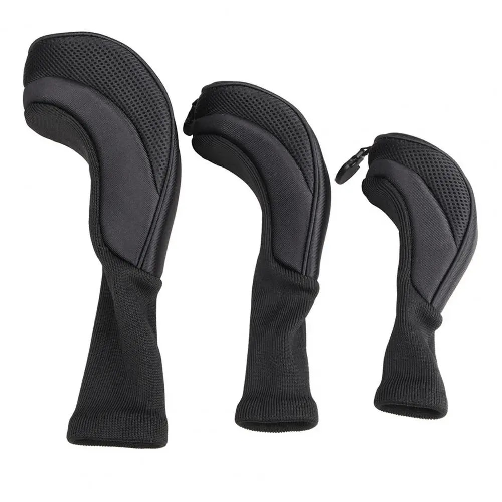 Helpful Putter Cover Applied Cotton Golf Club Headcover Wear-resistant Protect The Club Head Golf Club Long Neck Head Cover
