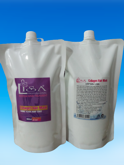 KEM Ủ TÓC ,XẢ LISA COLAGEN,1100ML BỊCH ĐEM LẠI CHO BẠN MÁI TÓC MỀM MẠI