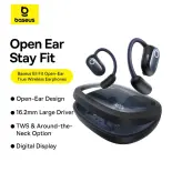 Tai nghe Thể thao Không dây Baseus Eli 10i Fit - Tai nghe Nhét Tai, Nghe Nhạc chống bụi chống nước thiết kế Open-Ear TWS Bluetooth 5.4