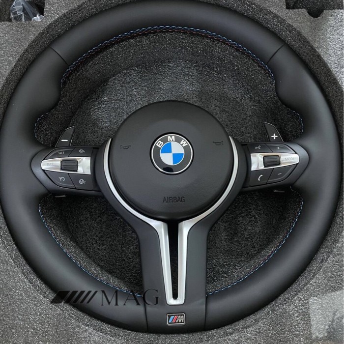 SETIR BMW STEERING WHEEL STIR M SPORT F10 F30 F32 F35 F15 FULL LEATHER -Megavia Store Harga 16,820,000 rupiah*Gratis Ongkir
