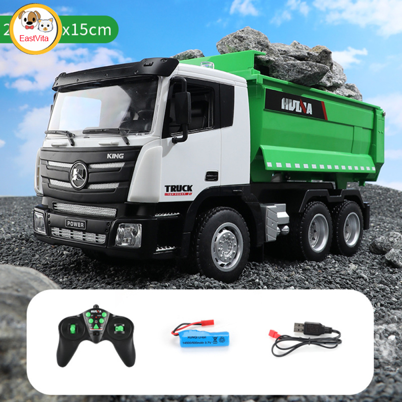 Huina Rc Truck Tractor Car Remote Control Excavator Collection Electric