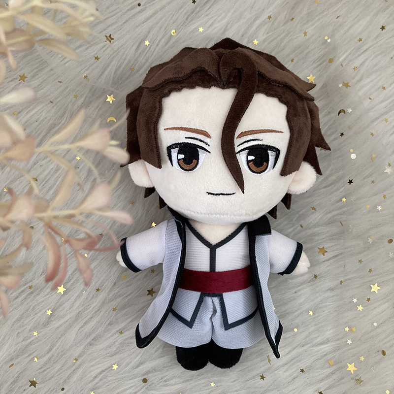 In Stock 20Cm BLEACH Plushies Zaraki Kenpachi Aizen Sousuke Anime Cosplay Plush Doll Toy Cute Soft S