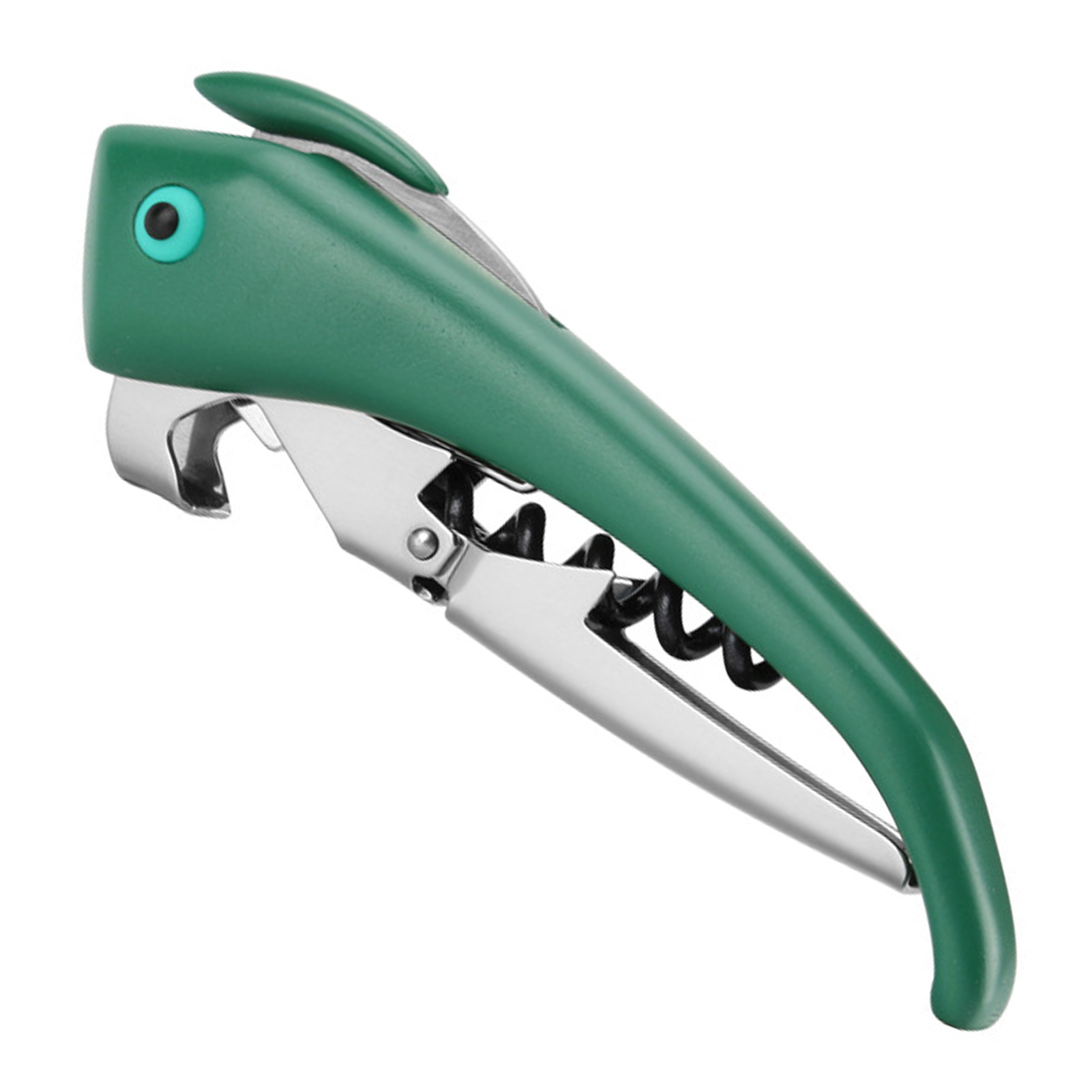 Multifunctional Stainless Steel Wine Corkscrew And Beer Opener_voghion.com