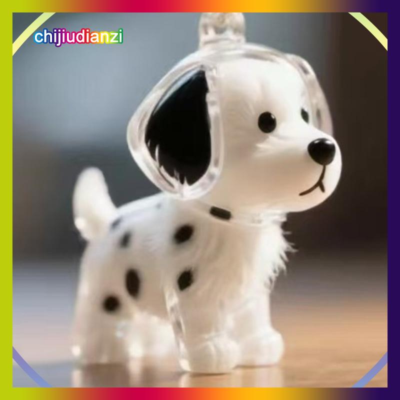 chijiudianzi Rõ ràng Puppy tóc tưởng niệm lưu niệm viên nang pet của chó lông container tự làm mặt dây chuyền Keychain trang trí vật nuôi những người yêu thích nhà hiển thị Quà Tặng - 3