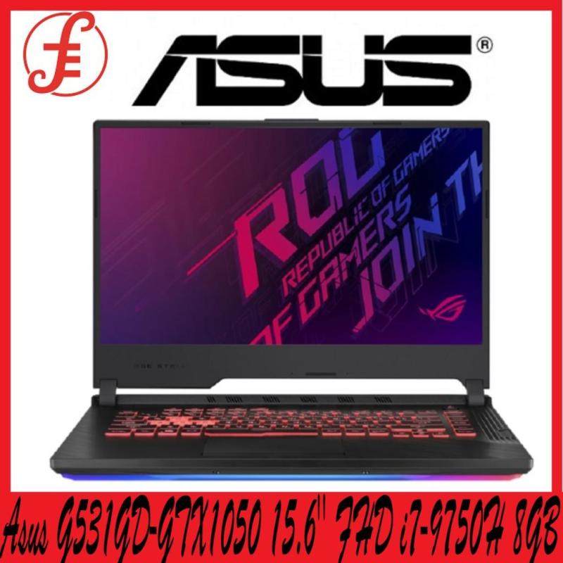 Asus G531GD-GTX1050 ROG-Strix-G Notebook G531GD-GTX1050 (15.6 FHD LED (1920x1080) i7-9750H 8GB DDR4 PCIE NVME 512G M.2 SSD NVIDIA GeForce GTX 1050 Win10 64bit) (G531GD-GTX1050)