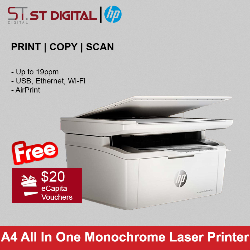 HP M28w A4 All-In-One Monochrome Laser Printer M 28 W M 28W M28 W Singapore