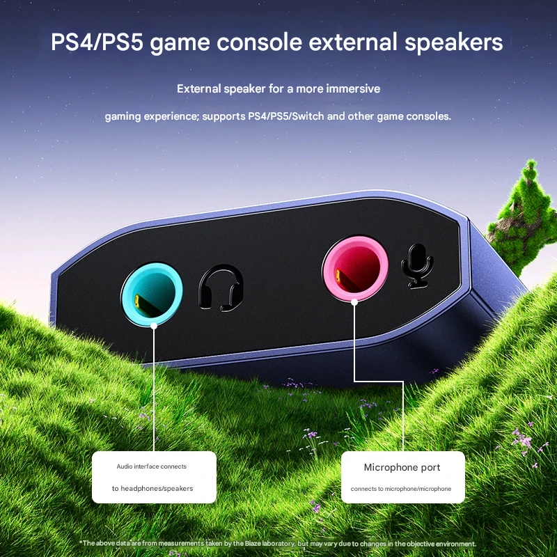 Biaze USB-C External Sound Card 3.5mm Adapter 2 <strong>Product Specifications</strong> Brand: Biaze Model: Y115 Interfaces: Type-C, 3.5mm audio port, 3.5mm microphone port Chip: Lingtong 8102 Materials: TPE + Aluminum Alloy