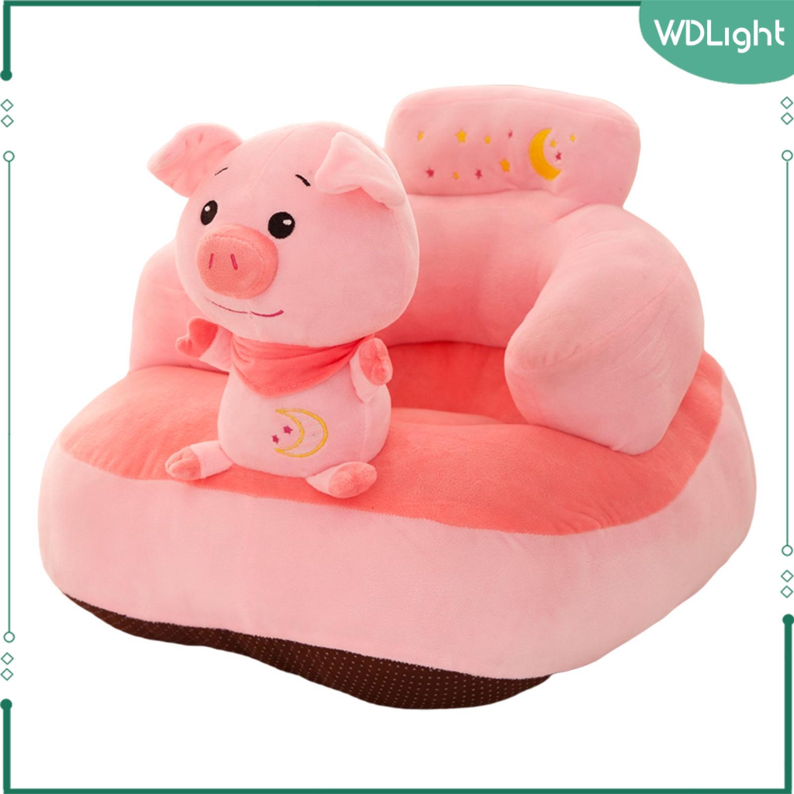 WDLight Cartoon Baby Sofa Cover Washable Learning Sitting Animal School for Infants - 2