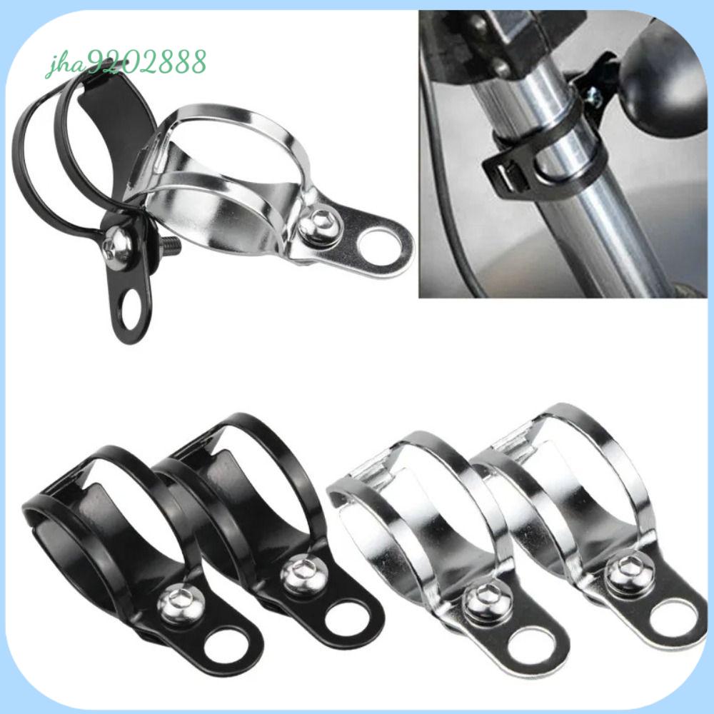 JHA9202888 30mm-43mm Giá đỡ đèn tín hiệu xe máy Phổ quát Có thể điều chỉnh Kẹp phuộc xe máy MỚI  loại Giá đỡ gắn đèn Phụ kiện xe máy