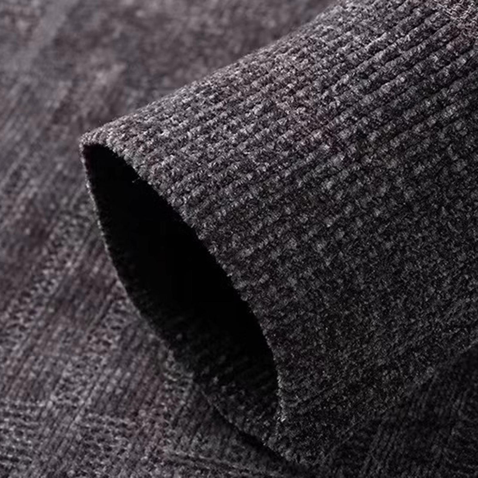 Herren Strickpullover Warm Und Gemütlich Unifarben Für Männer_voghion.com