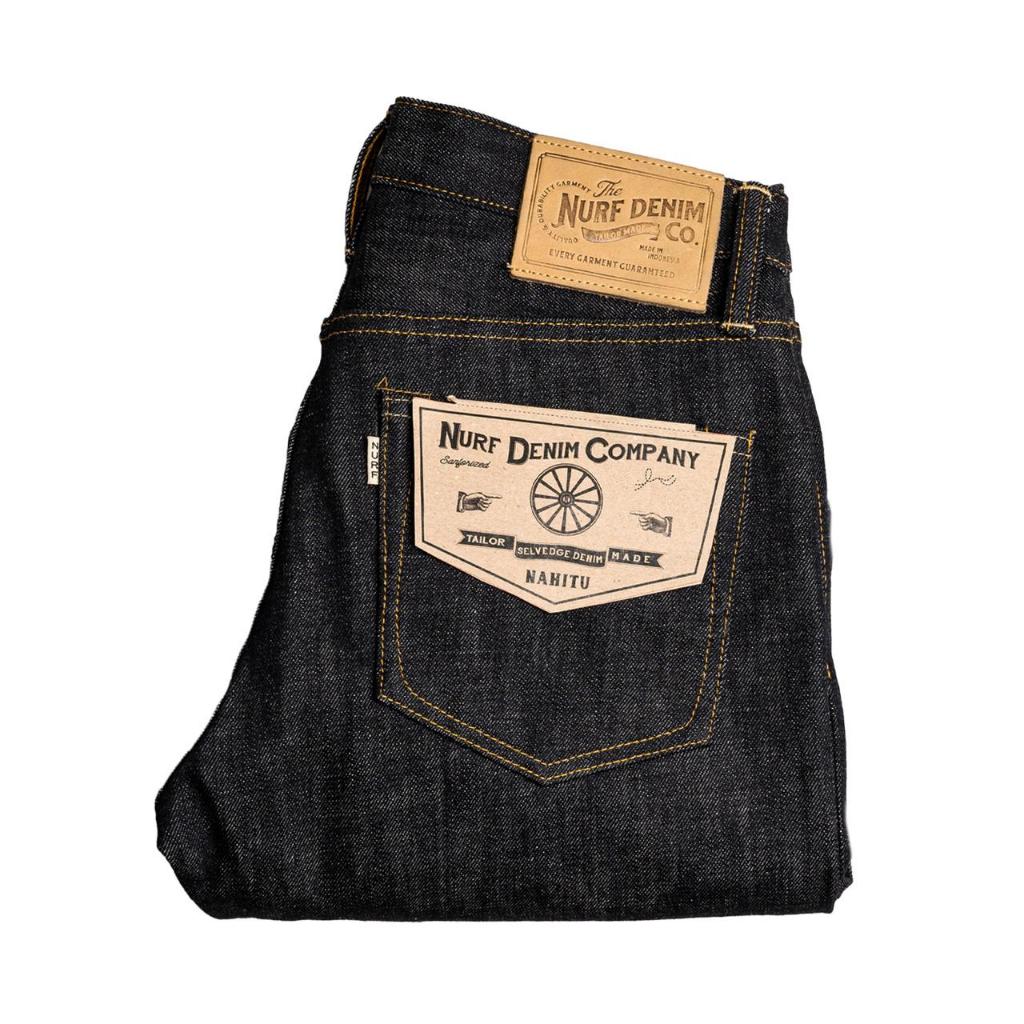 Nurf Denim - NAHITU - 15oz - Selvedge Denim - Slim Straight Harga 680,000 rupiah*Gratis Ongkir